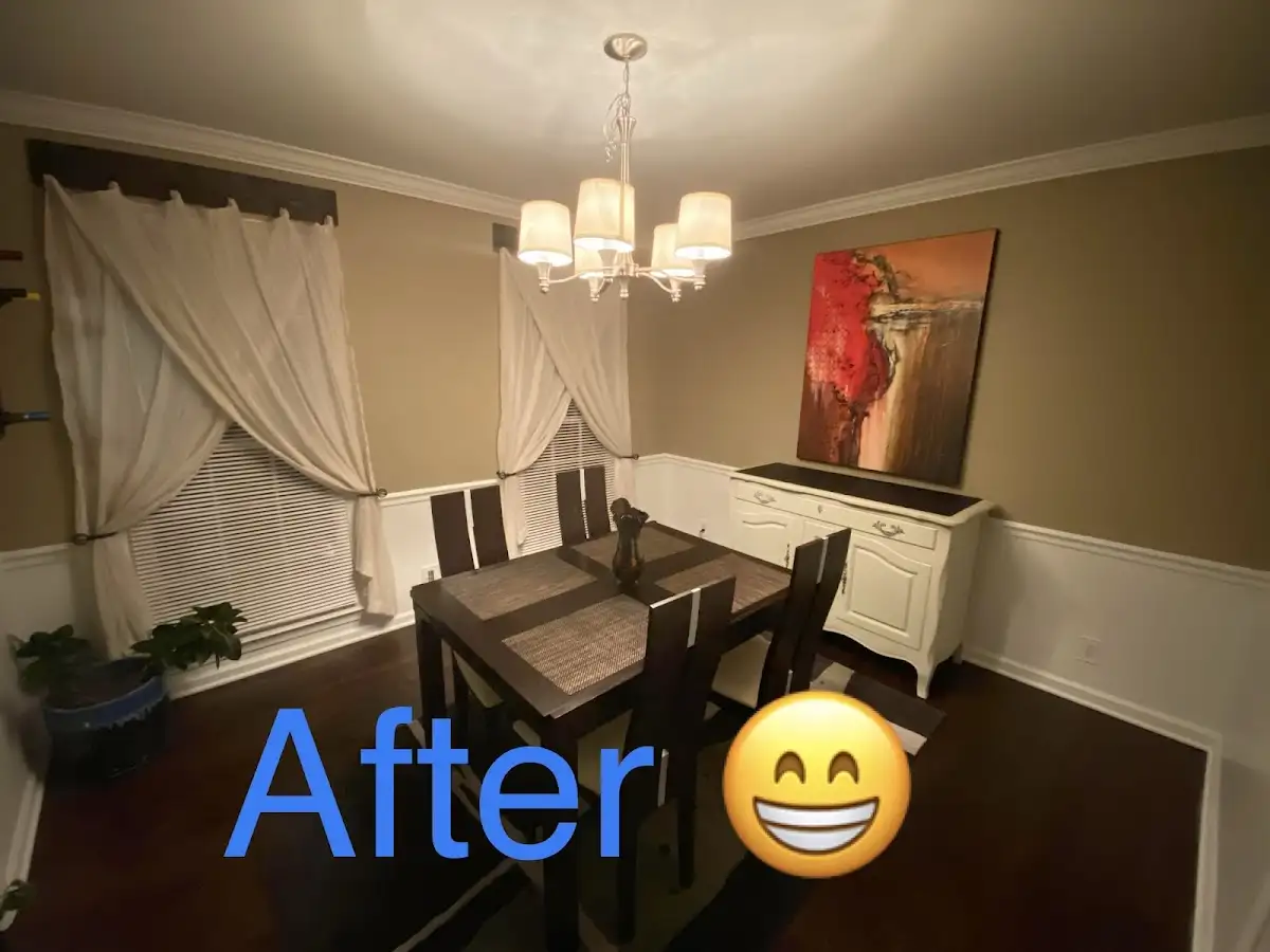 Professional dining room restoration after water damage in Wheeling